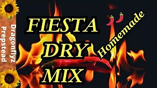 Fiesta Dry Mix Recipe 🌶🌶 How-To