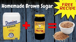 Can you make Homemade Brown Sugar?