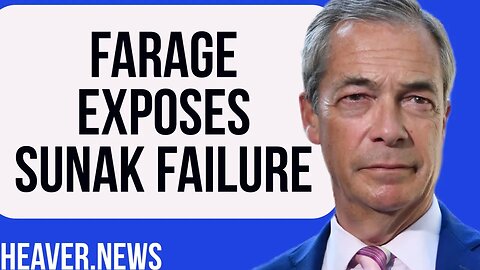 Farage Exposes Sunak’s BROKEN Promise