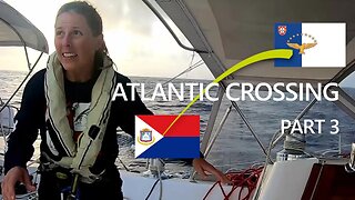 Our BIGGEST FEAR - Storms and Lightning at Sea - SAILING Across the Atlantic - Part 3 [Ep. 45]