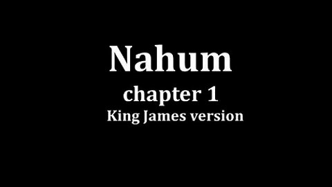 Nahum 1 King James version