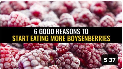 6 Good reasons to start eating more boysenberries