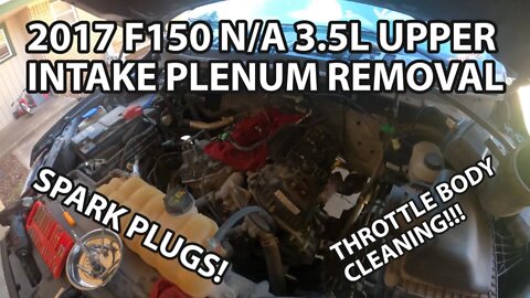 2015-2018 F150 3.5l Non Turbo Upper Intake Plenum Removal