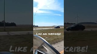 Wind turbines as far as I could see! #shorts #harleydavidson #motorcycle #insta360 #freedom