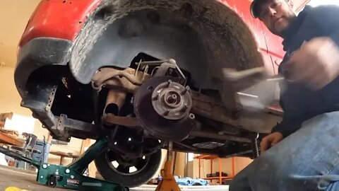 Changing Wheel Bearing on Dodge Ram 4x4. DIY