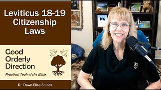 Good Citizenship | Leviticus 18 19 Bible Study