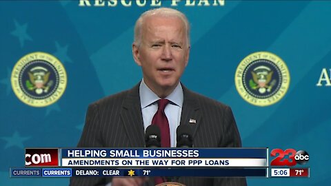 Helping small businesses as amendments on the way for PPP loans