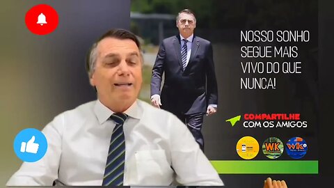 Urgente! Bolsonaro mostra a verdade sobre sua inelegibilidade - Ouça e compartilhe