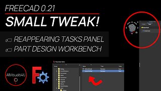 😡 Annoyed By This? - FreeCAD Task Panel - FreeCAD Parameters - FreeCAD Preferences