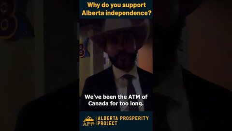 Tariq Elnaga - Why do you support Alberta independence? (Alberta's Quest for Independence) #shorts
