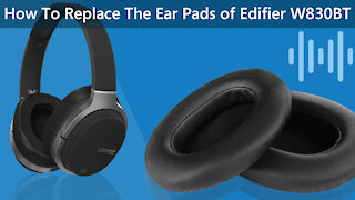 How to Replace Edifier W830BT Headphones Ear Pads/Cushions | Geekria