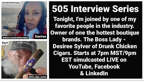 Interview with Desiree Sylver of Drunk Chicken Cigars