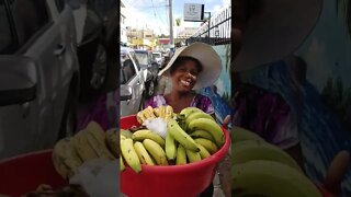 street fruit sellers in DR