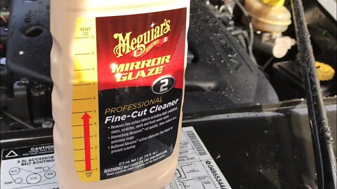 Polishing Dull Paint with Meguiar's M2 Mirror Glaze Fine-Cut Cleaner