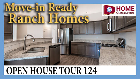 Open House Tour (124) - New Move-in Ready Ranch Townhomes in Bolingbrook, IL by Hartz Homes