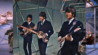 Beatles - Day Tripper & We Can Work It Out - (Color Remaster - 1965) - HD
