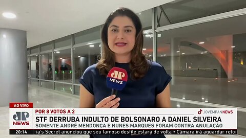 STF derruba indulto de Bolsonaro a Daniel Silveira