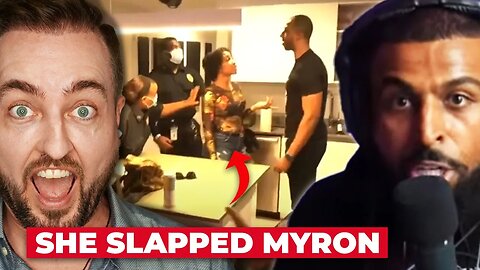 Fresh & Fit Girl SLAPPED Myron in a HUGE FIGHT Live (POLICE CAME) @FreshFitMiami
