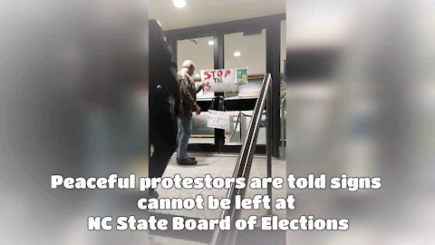 NC Voters Leave Message But...