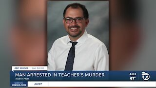 Man arrested in San Diego teacher's murder