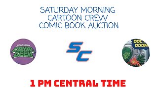 SATURDAY MORNING CARTOON CREW COMIC BOOK AUCTION ON THE CHEAP $$