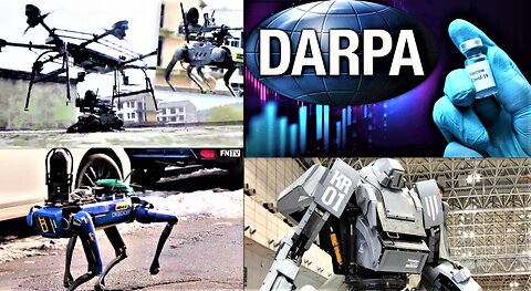 DARPA ROBOTS SPOTTED IN NUMEROUS CITIES*DARPA & COVID MODERNA CONNECTION*GATES & BEZOS HIDDEN FAMILY