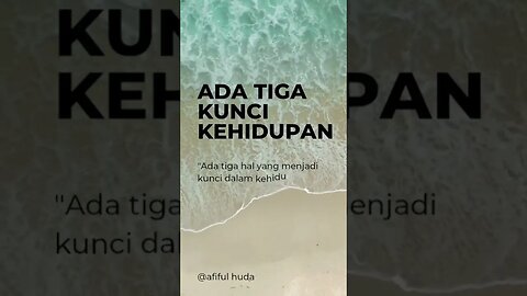 MOTIVASI KEHIDUPAN