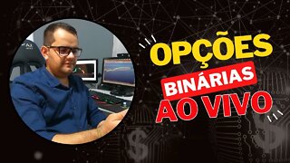 OPERANDO OPÇÕES BINÁRIAS AO VIVO