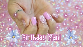 LILAC BIRTHDAY NAILS - COLOR MY WORLD DIPS - Sherri Ward