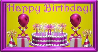 Happy Birthday 3D - Happy Birthday To You - Today Is Your Birthday - Happy Birthday Song