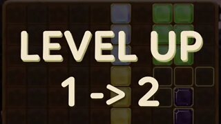 Gem block puzzle level 1 complete