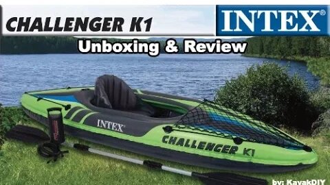 Intex Challenger K1 Kayak: Portable & Affordable!