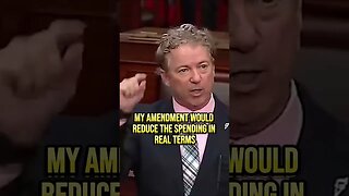 Rand Paul: Cut Government Spending