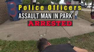 Police Arrested and Tase Man In Park