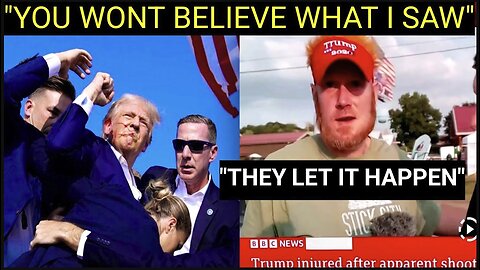 WARNING! Trump Rally Shooting Interview You Cant Ignore!