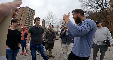 UT Knoxville: Angry Atheist Screams In My Face, Agnostic Returns But Another Brother Contends w/ Him, Draws A Crowd, Skeptics Hunger For Truth, Christians Ask About Holiness, A Great Day Of Preaching!