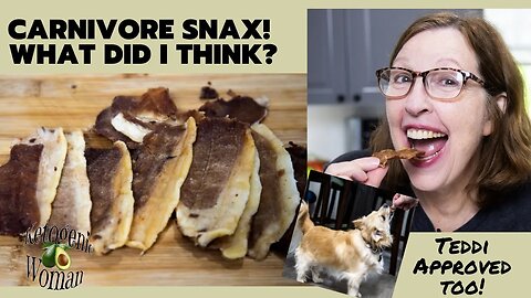 Carnivore Snax (What Did I Think of Them?) | Teddi Tries to Walk Pippi!