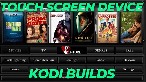 Touch Screen Device Kodi Build - Touch - Cman Repo