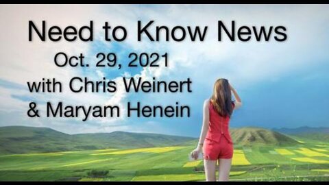 Need to Know News (29 October 2021) with Chris Weinert and Maryam Henein