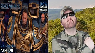 [Warhammer 40K- Space Marine] 100% Walkthrough (Hard) - 1.Part I - Ch.1- Planetfall Reaction! (BBT)