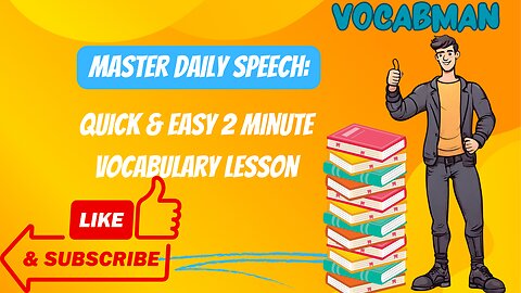 Improve Your English Vocabulary In Less Than 2 Minutes! Day 471