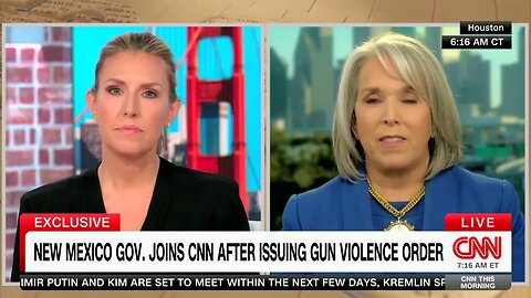 New Mexico Gov Michelle Lujan Grisham Brushes Off Condemnation Of Gun Ban: "That's Their Opinion"