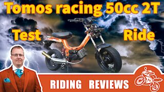 Tomos racing 50cc 2t test ride