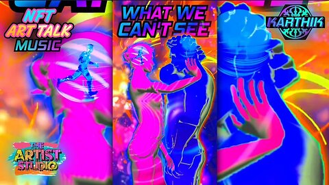 "What We Can't See" by Karthik 🎹🎧🎨📱 Music Video Animation Art