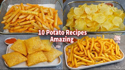 10 Amazing Potato Recipes!! Collections ! French Fries , Potato Chip , Potato Snack