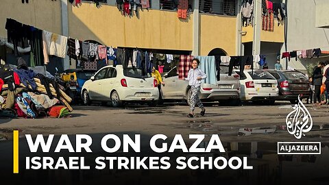 Israel strikes Assad al-Saftawi school in Gaza city
