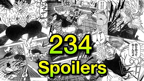 Jujutsu Kaisen 234 Spoilers, Jujutsu Kaisen Chapter 234 Leaks