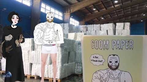 Doomer Girl and Coomer Landlord Sell Coom Paper Coomer Goes NoFap And Sells His Toilet Paper Stash