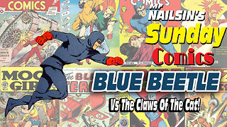 Blue Beetle Vs The Claws Of The Cat!
