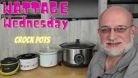 Wattage Wednesday: Wattage used by a Crock Pot